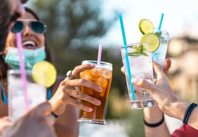 bebidas refrescantes saludables verano