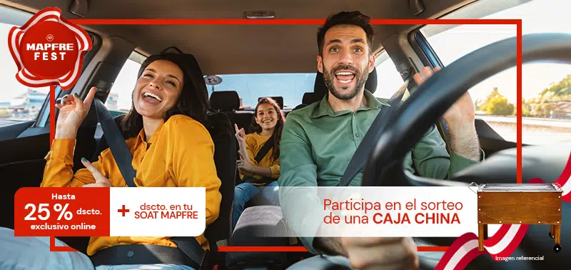 mapfre fest svo vehicular seguro descuento peru