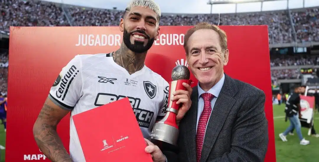 MAPFRE entregó el premio al ‘JUGADOR MÁS SEGURO’ en la Final de la CONMEBOL Libertadores 2024