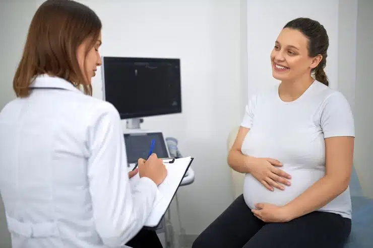 mujer embarazada tratamiento